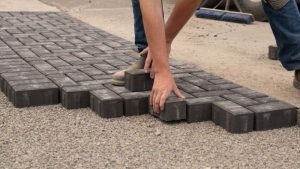 paver patio installation