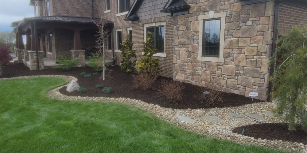 Lawn aeration and overseeding service in Canton Ohio